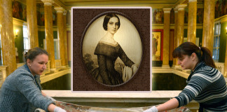 Szendrey Júlia vállkendője a Múzeumban