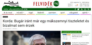 Korda: Bugár iránt már egy mákszemnyi tiszteletet és bizalmat sem érzek