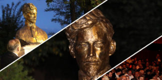 Petőfi Sándor szobrot állítottak Komáromban