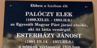 Ember az embertelenségben – Esterházy Jánosra emlékeztek Bodollón