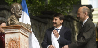 A magyar hadtörténelem egyik legsikeresebb katonájára, Görgei Artúrra emlékeztek