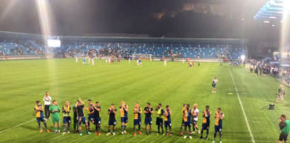 DAC-ünnep a Nyitra stadionavatóján