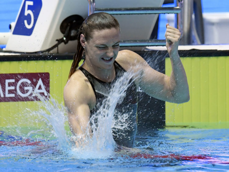 Hosszú Katinka duplázott, öt magyar arany a vizes világbajnokságon