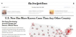 Koronavírus: az USA megdöntötte a kínai negatív rekordokat is