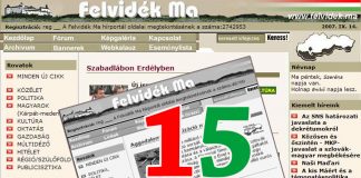 Tizenöt éves a Felvidék.ma!
