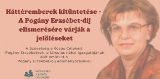A Pogány Erzsébet-díj elismerésére várják a jelöléseket